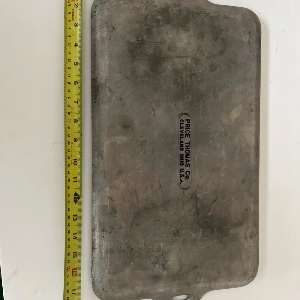 Vintage Price Thomas Metal Tray